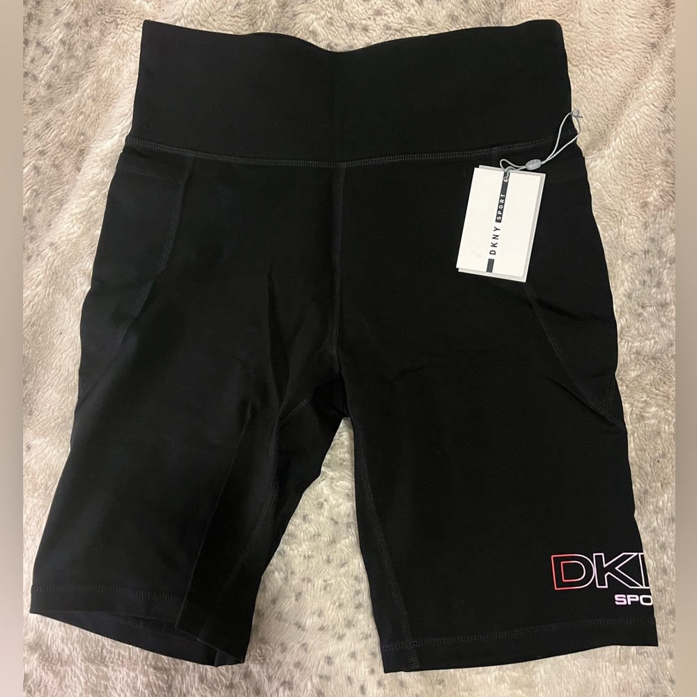 DKNY Women's Black Bike Shorts